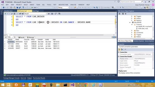 I4DAB SQL DML SELECT JOIN смотреть онлайн