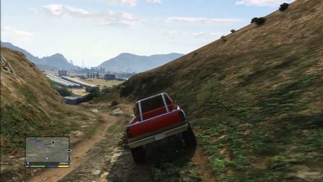 GTA5 STUNT MONSTER TRUCK смотреть онлайн