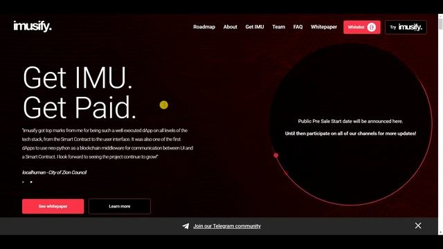 Imusify - обзор проекта смотреть онлайн