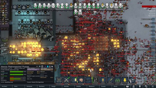 That hurt a lot but we're still here : Rimworld Sea Ice Ep 30 смотреть онлайн