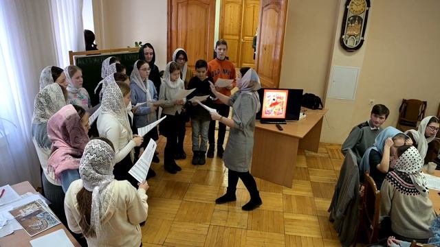Библейская викторина хора Благовест