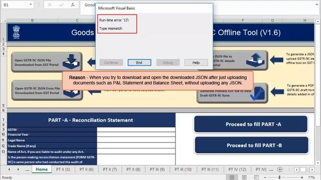 Getting Runtime Error in GSTR-9C Offline Tool? Troubleshoot Now… смотреть онлайн
