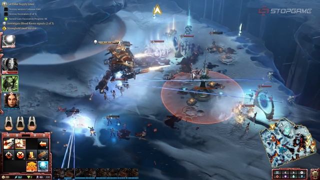 Warhammer 40,000: Dawn of War III gameplay | gamescom 2016 смотреть онлайн