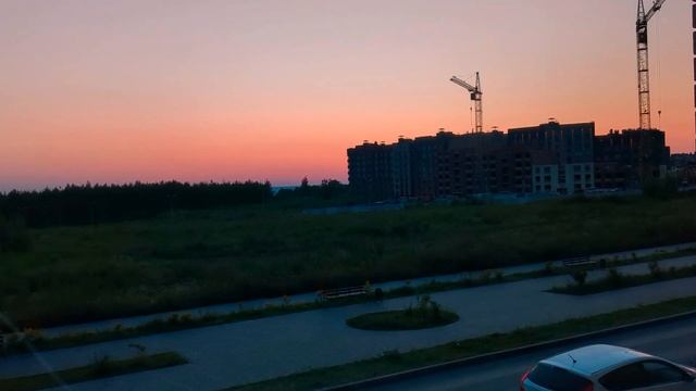 Таймлапс Новый город, Чебоксары. смотреть онлайн