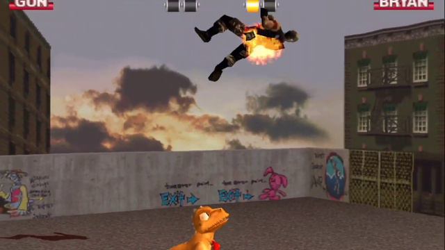 Gon (ゴン, Gon) | Tekken 3 PS1 смотреть онлайн