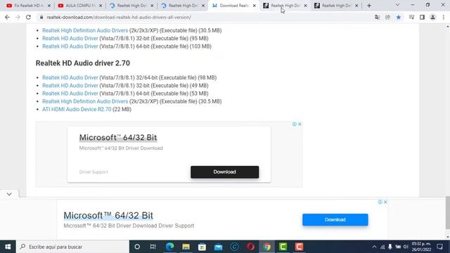 Conoce Todas Las Verciones De Realtek HD, Todos los Windows x32 y x64 bits Año2022 Facil y Rapido смотреть онлайн