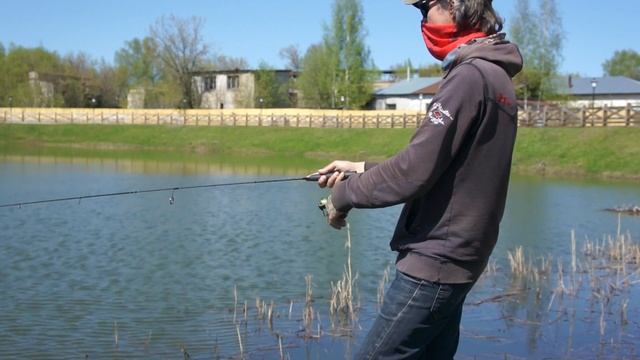 Мормышинг КАРАСЬ на СПИННИНГ Рыбалка Весной Mukai as 1632 смотреть онлайн