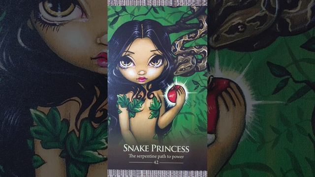 Snake Princess (42) ? Oracle of the Shapeshifters card meaning смотреть онлайн