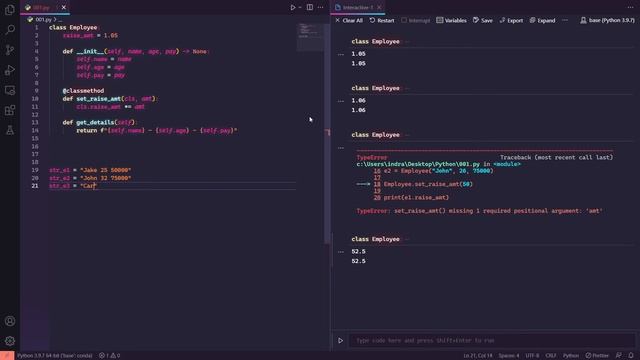 Learn Complete Python - # Day 36 - Static Methods & Class Methods In Python | OOP in Python смотреть онлайн