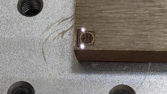 Микро гравировка клише 5mm -  На Лазерном станке JPT50LP  F163