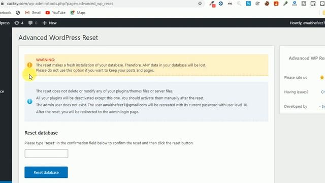Reset Your Wordpress Website Back To It's Original Settings | Quick and Easy | Urdu / Hindi [2020] смотреть онлайн