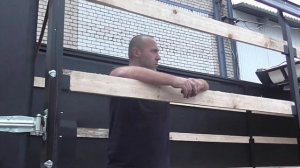 Европлатформа 6м с загрузками. Растентовка Газели