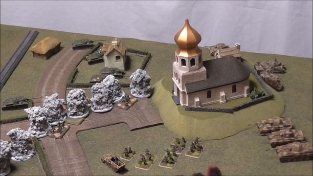 Flames of War Battle Report - Armoured Fury - Eastern Front Style смотреть онлайн