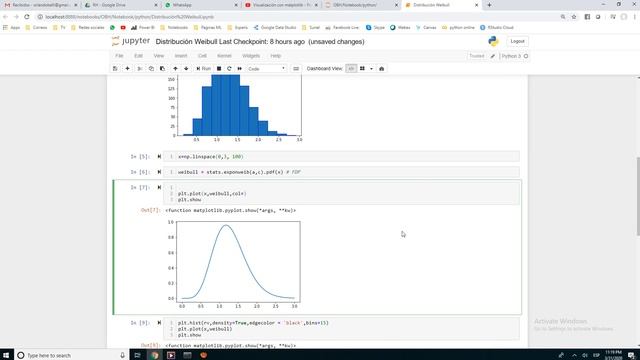 Analisis de fallas Weibull con Python смотреть онлайн