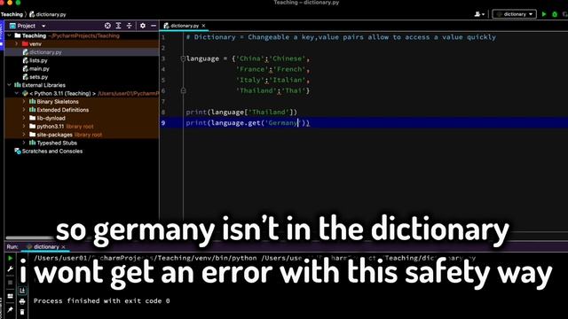 Python Basic Tutorial (3) - Dictionary Data Type смотреть онлайн