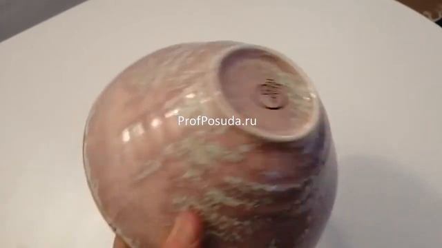 Салатник розовый 900мл Пион Kunstwerk Peony арт 1030916 смотреть онлайн