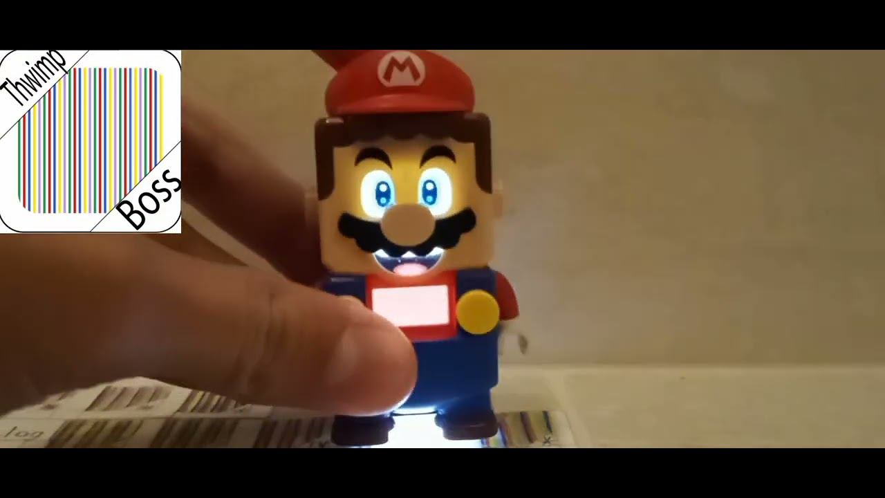 Lego Super Mario Thwimp boss barcode draw version check in my catalog! #shorts смотреть онлайн