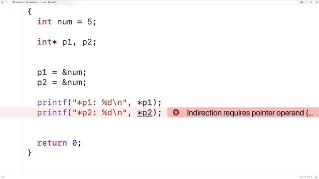 int *p vs int* p Pointer Declarations | C Programming Tutorial смотреть онлайн