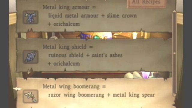 Dragon Quest VIII (PS2) ALL Alchemy Recipes смотреть онлайн