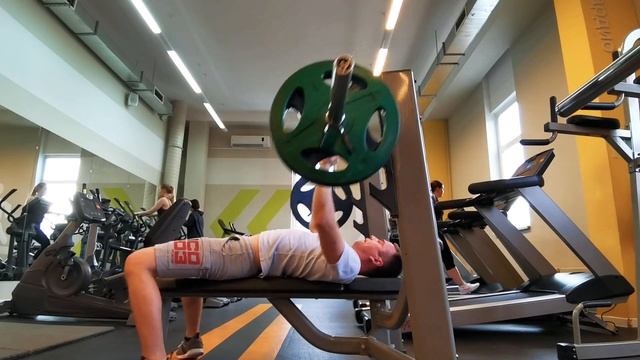 Жим лежа 80кг на 8 раз смотреть онлайн