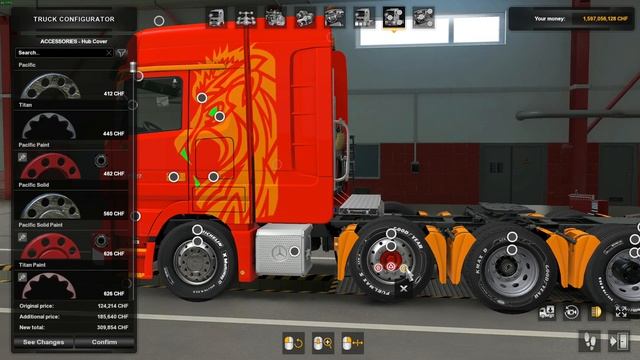 Mercedes Benz Actros MP2 by Dotec v1 2 ETS 2 смотреть онлайн