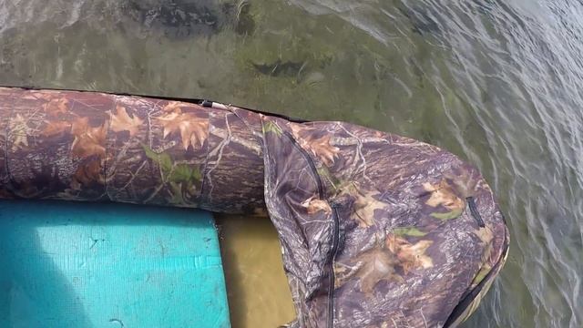 Окончание порога Моренный, слив воды с байды, хр. Восточные Саледы и хр. Малдынырд. Река Лимбекою. смотреть онлайн