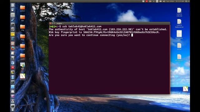 How To connect to your ssh Server from the Linux Terminal смотреть онлайн