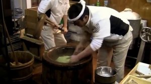 "Процесс приготовления рисового теста и моти в Японии". Декабрь-2018.