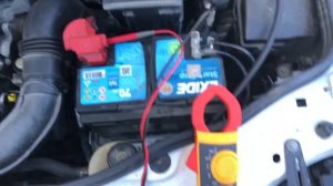 Замеры генератора и утечки тока в автомобиле мультиметром.mp4