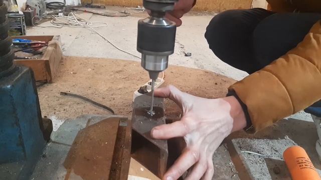 Сверлильный станок 2м112 под восстановление. ч.2 смотреть онлайн