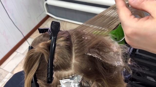 Расчёска для мелирования от gera shop/ красим смотреть онлайн