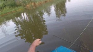 Рыбалка  на экраны с лодки .