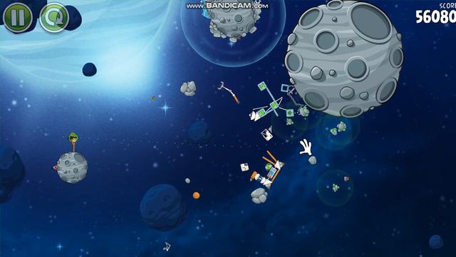 Angry Birds Space - Radioactive Asteroid смотреть онлайн