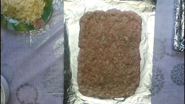 Мясной рулет с грибами и сыром смотреть онлайн