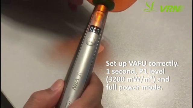 VAFU LED Curing Light - 1 second to cure смотреть онлайн