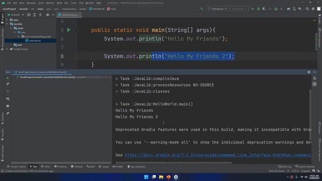 15 Java Output смотреть онлайн