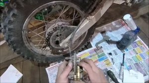 MotoLand rz-200 замена тормозных колодок, прокачка тормозов.