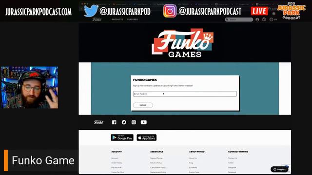 Let's Talk Jurassic | Beyond The Gates - Mr. DNA Funko Pop, Funko Legacy Game + More | Live Stream! смотреть онлайн