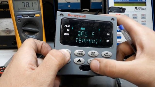 Honeywell UDC3500 Configuration Temperature Controller