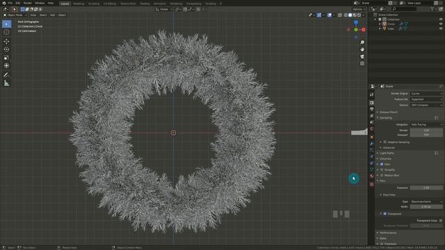 Christmas Wreath In Blender | Beginners Tutorial
