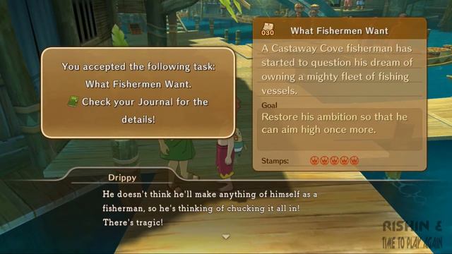 Квесты и чуть чуть сюжета. Прохождение Ni no Kuni на русском. Серия 66. смотреть онлайн
