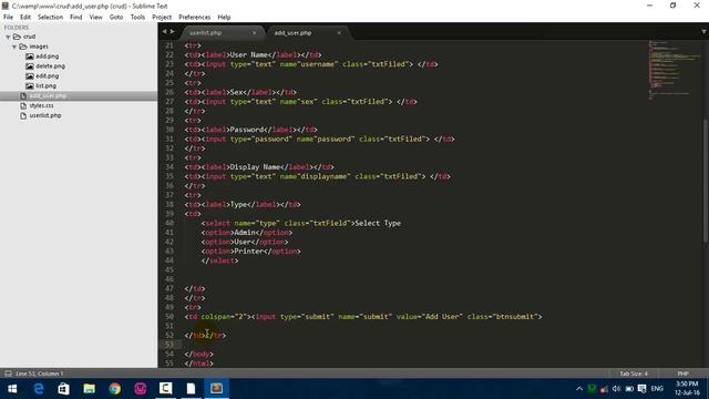 PHP MySQL Tutorial (CRUD) - Create Read Update Delete mysql data - Part 03 смотреть онлайн