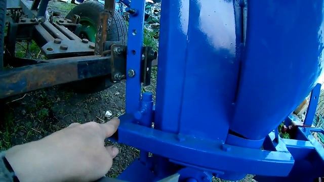 Новая покупка к мотоблоку УРА картофелесажалка смотреть онлайн