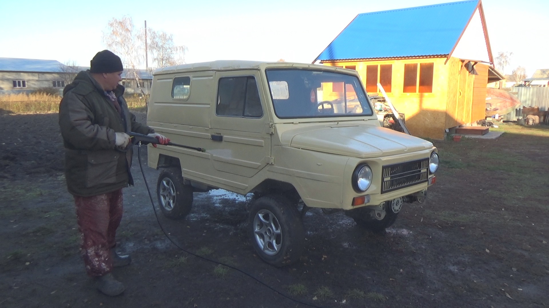 Машина для охоты и рыбалки ЛуАЗ 969М смотреть онлайн