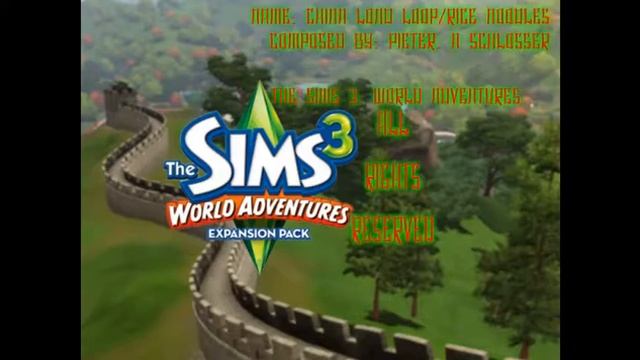 The Sims 3: World Adventures China Loading Music/Rice Noodles смотреть онлайн