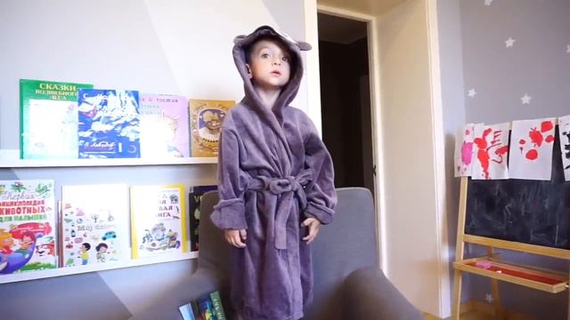 Халат детский махровый ЕНОТ от КУПИ-КУПИ смотреть онлайн