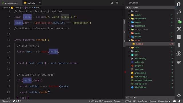 4 Nuxt JS beginner tutorial - Understanding express/nodejs in Nuxtjs смотреть онлайн