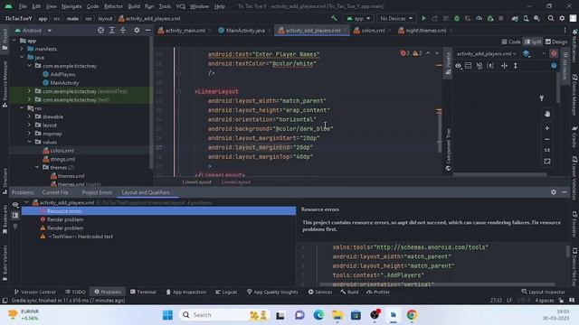 Tic Tac Toe Game Online | Android Studio | Java | Part 1 смотреть онлайн
