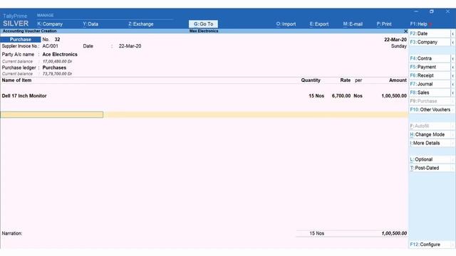 Warehouse Management | TallyPrime Walkthrough смотреть онлайн