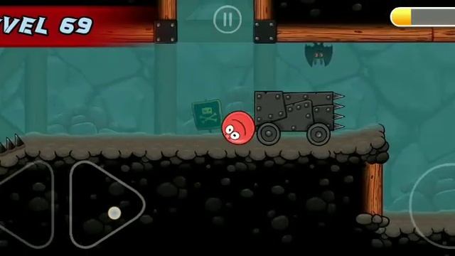 DA RED BALL 4 Adventure: Conquer Caves Levels 61-75! смотреть онлайн